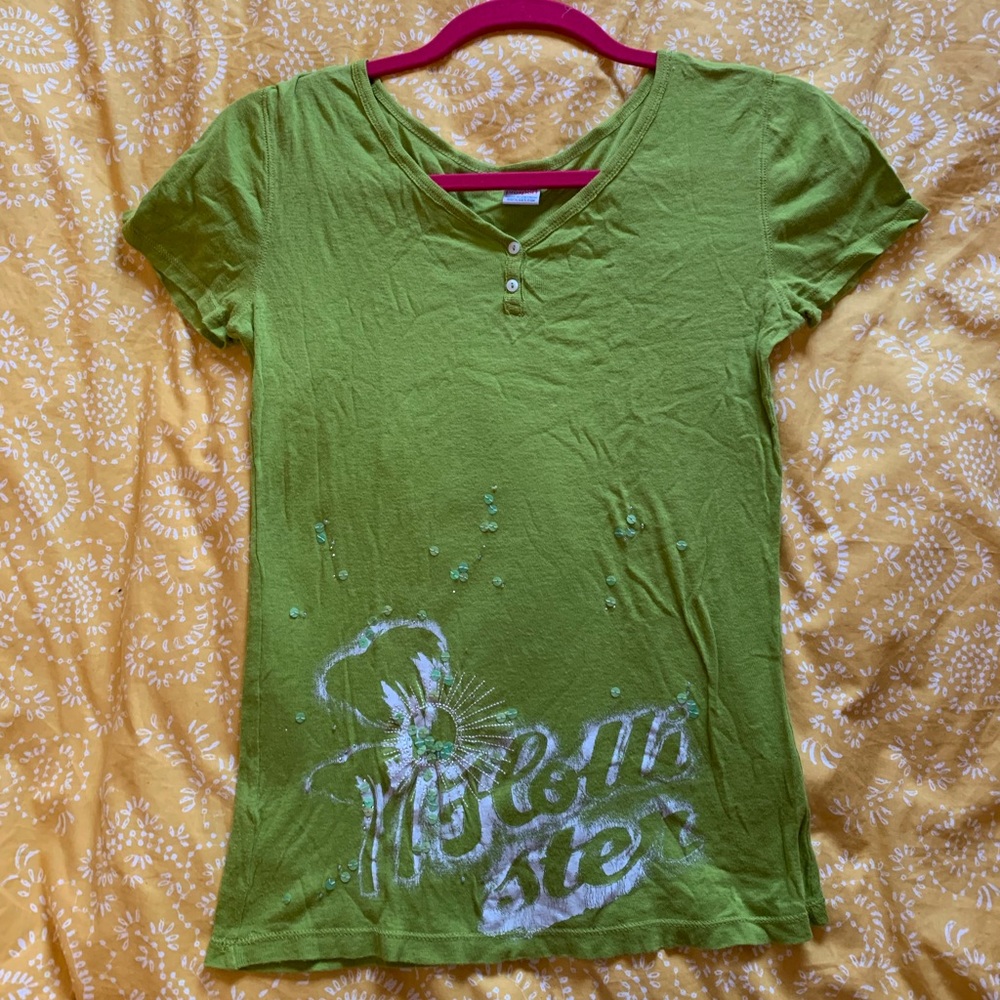 Hollister logo lightweight cotton tee